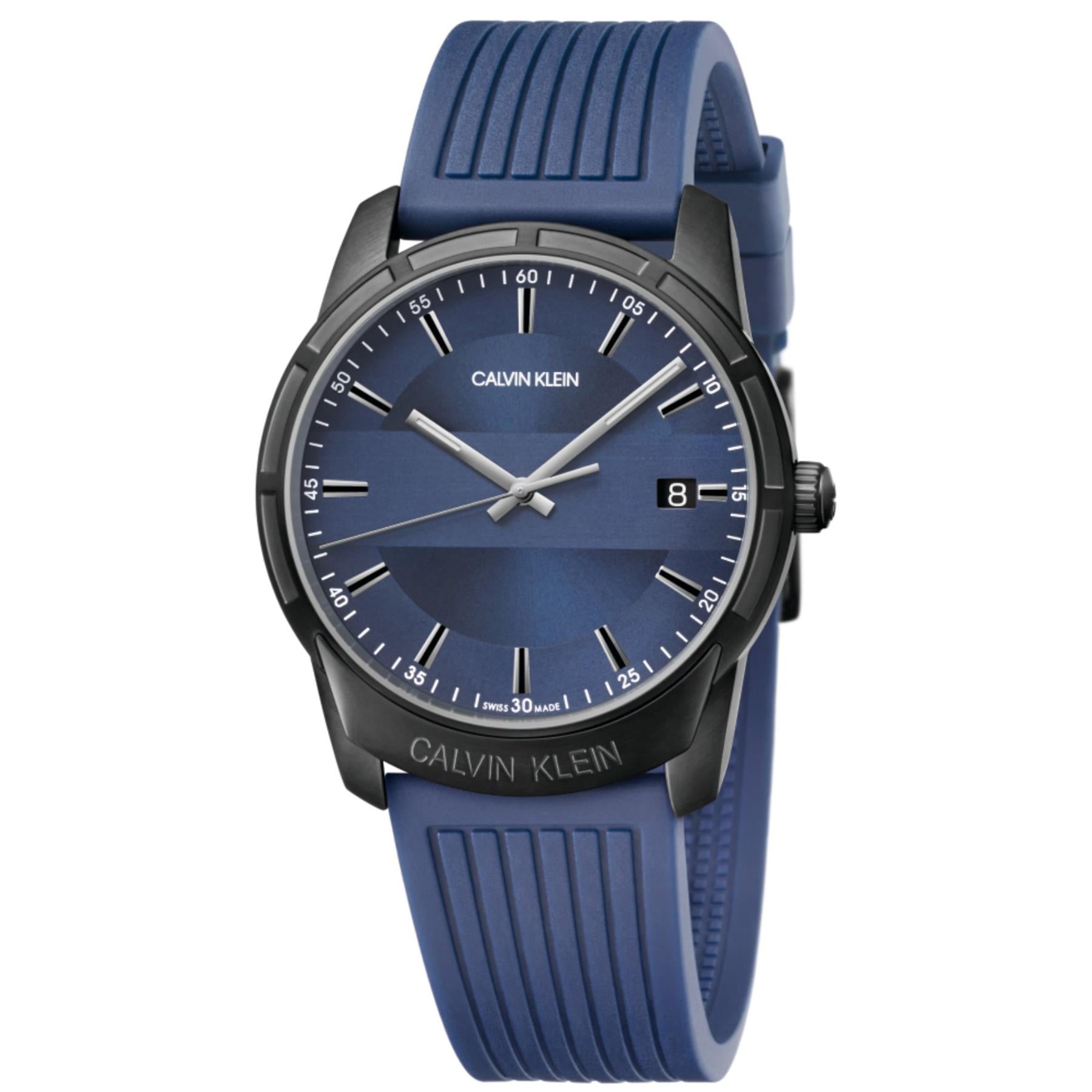 Calvin Klein K8R114VN Evidence Quartz Blue Dial Men's Watch Calvin Klein K8R114VN Evidence Quartz Blue Dial Men's Watch